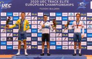 Ukraine won two more medals at the European Track Cycling Championships
