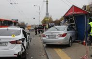 Two killed after Uber car hits bus stop in Kyiv