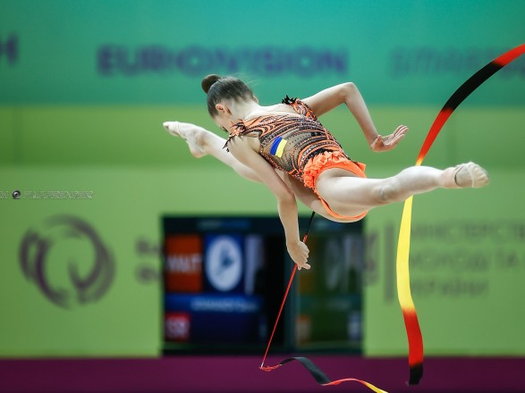 The National Rhythmic Gymnastics Team of Ukraine Earn Three More Medals