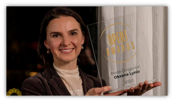 Oksana Lyniv Recognized as the Best Conductor of the Year