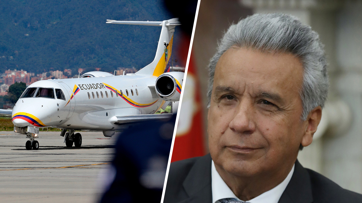 Forced Landing of the Plane of the President of Ecuador!