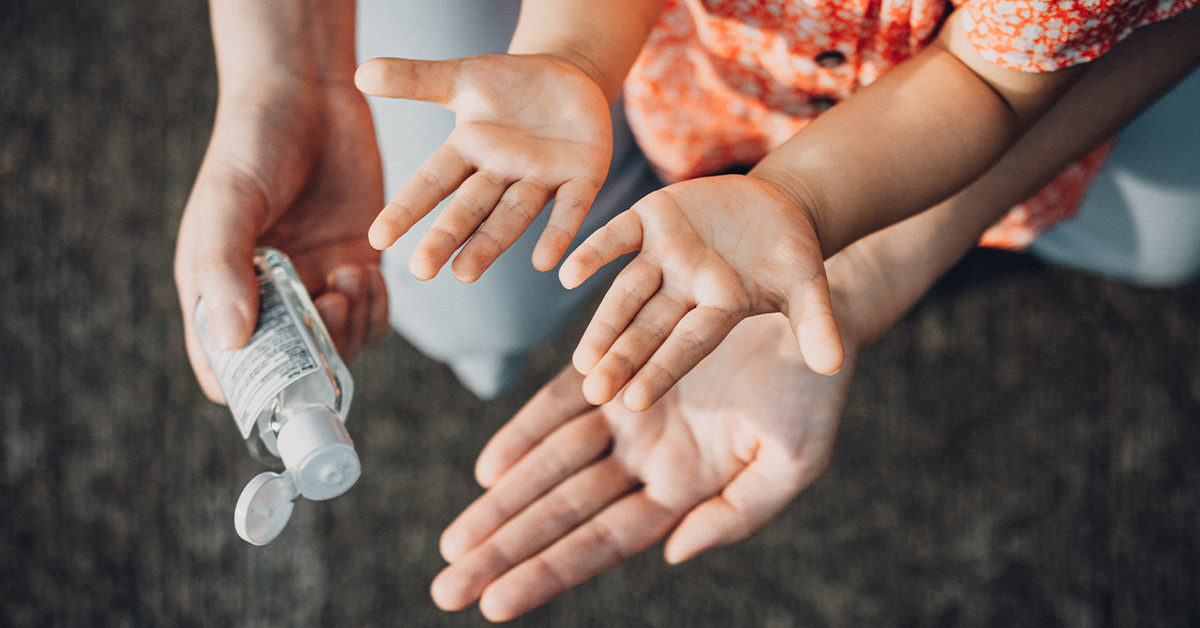 Hand Sanitizer Causes Chemical Burns in Children!