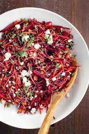 Raw Beet Salad, Healthy and Delicious!