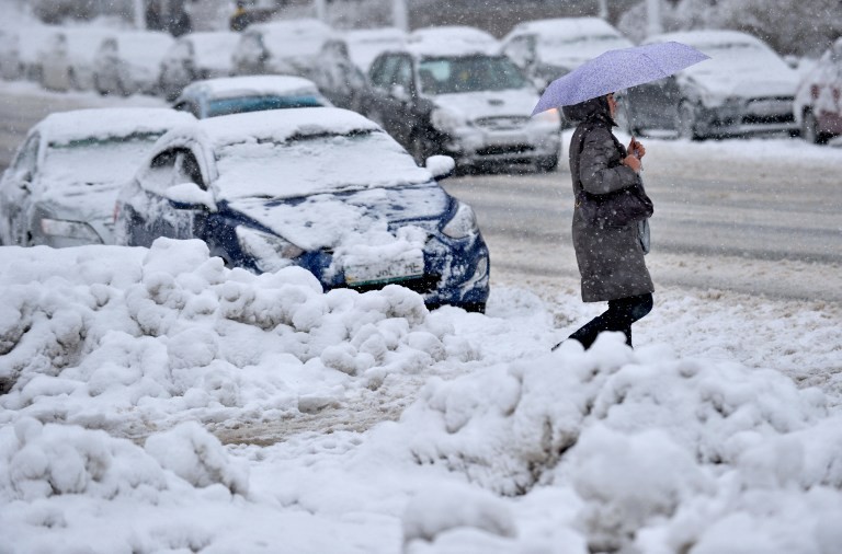 Snow Still Covering Ukraine!