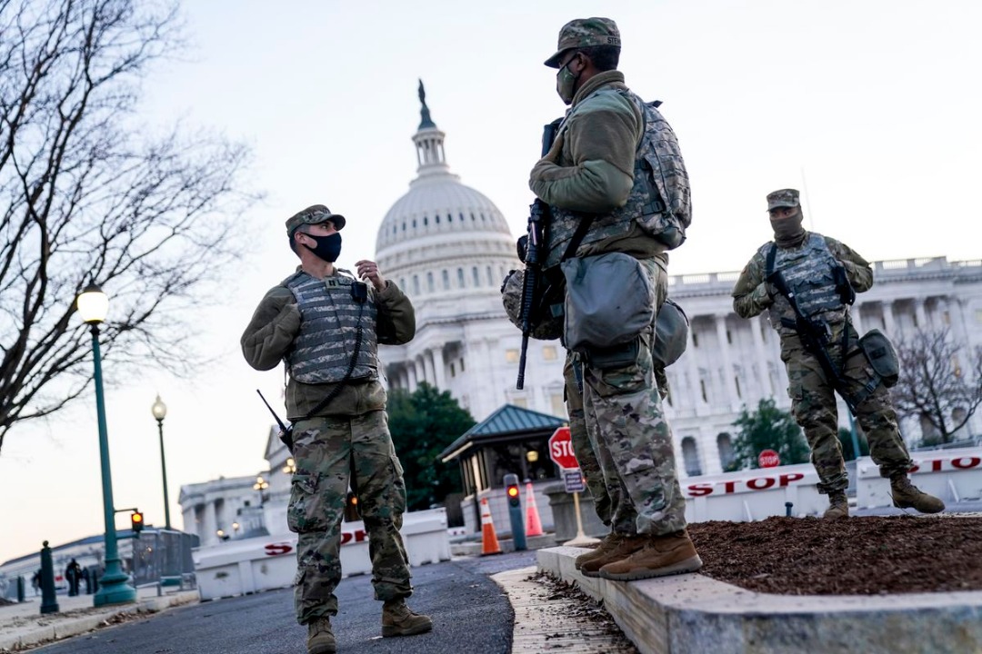 Stealing Military Uniforms Before Biden's Inauguration!