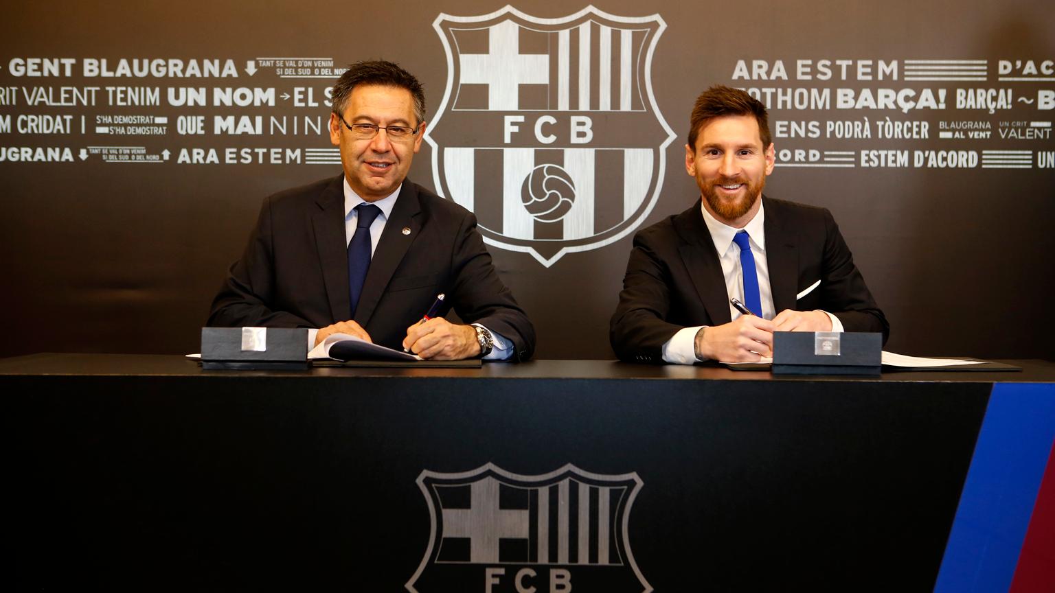 The Details of Messi's Contract with Barcelona!