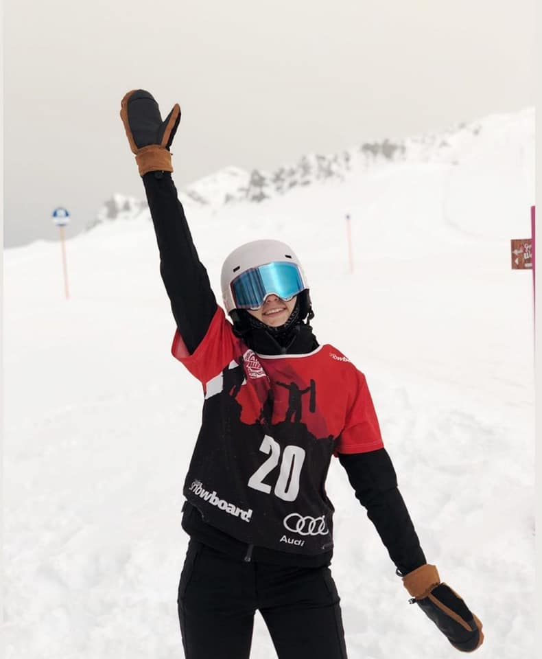 Brikina Became a Winner of the European Cup in Ski Freestyle!