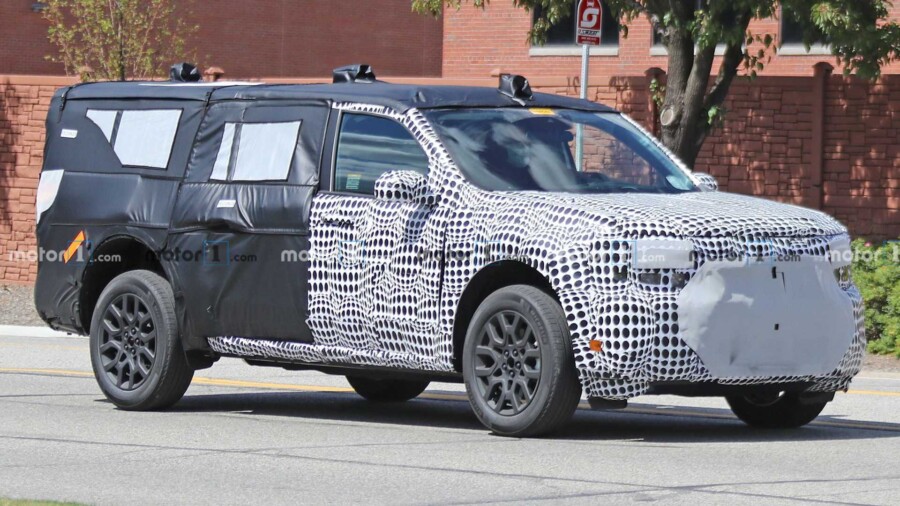 Ford Is Testing a Huge Maverick Timberline SUV!