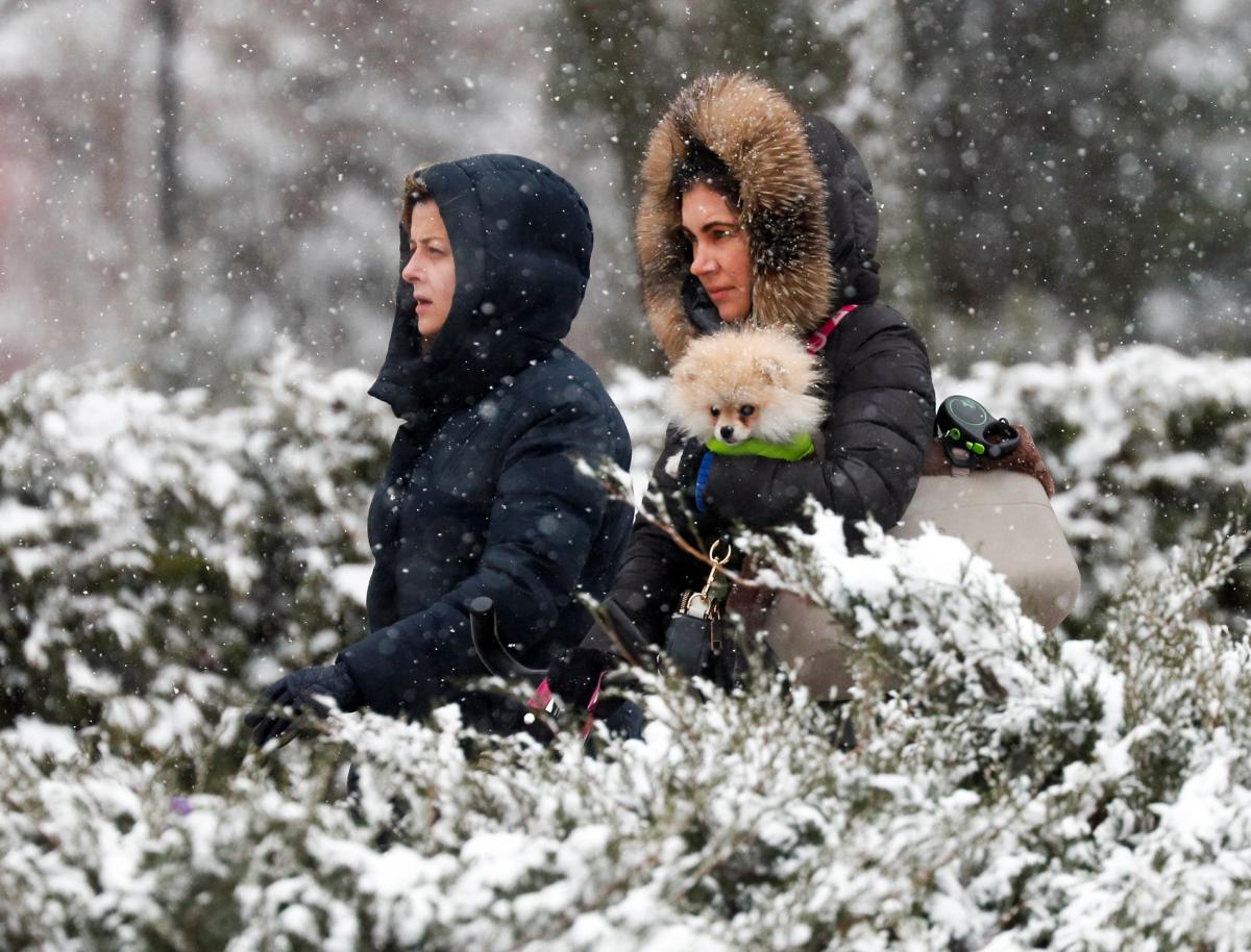 Ukraine Is Still Covered with Snow, the Weather Forecast for Today!