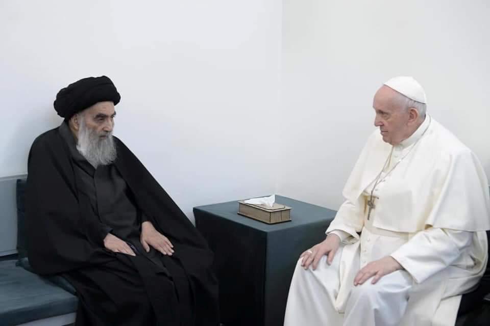 A Historic Meeting Between the Pope and the Grand Ayatollah of Iraq