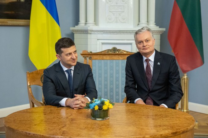 Zelensky Congratulates Lithuania on Its Independence Day