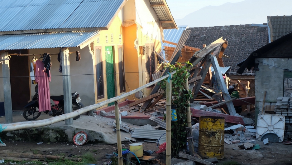 A Powerful Earthquake Shakes Indonesia