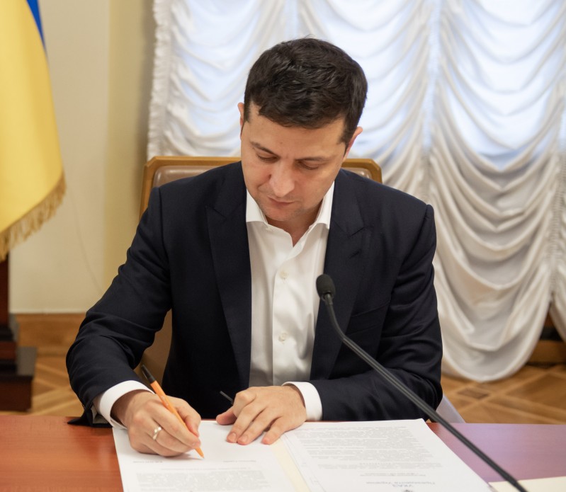 President Zelensky Signs Law on Referendum