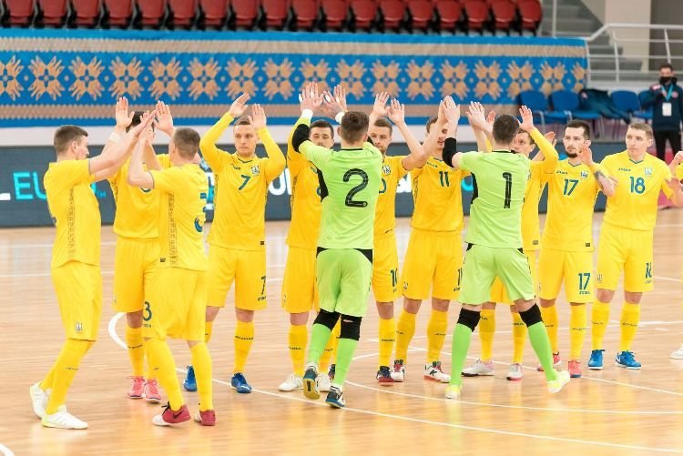 The National Futsal Team of Ukraine Wins in Qualifying for Euro-2022