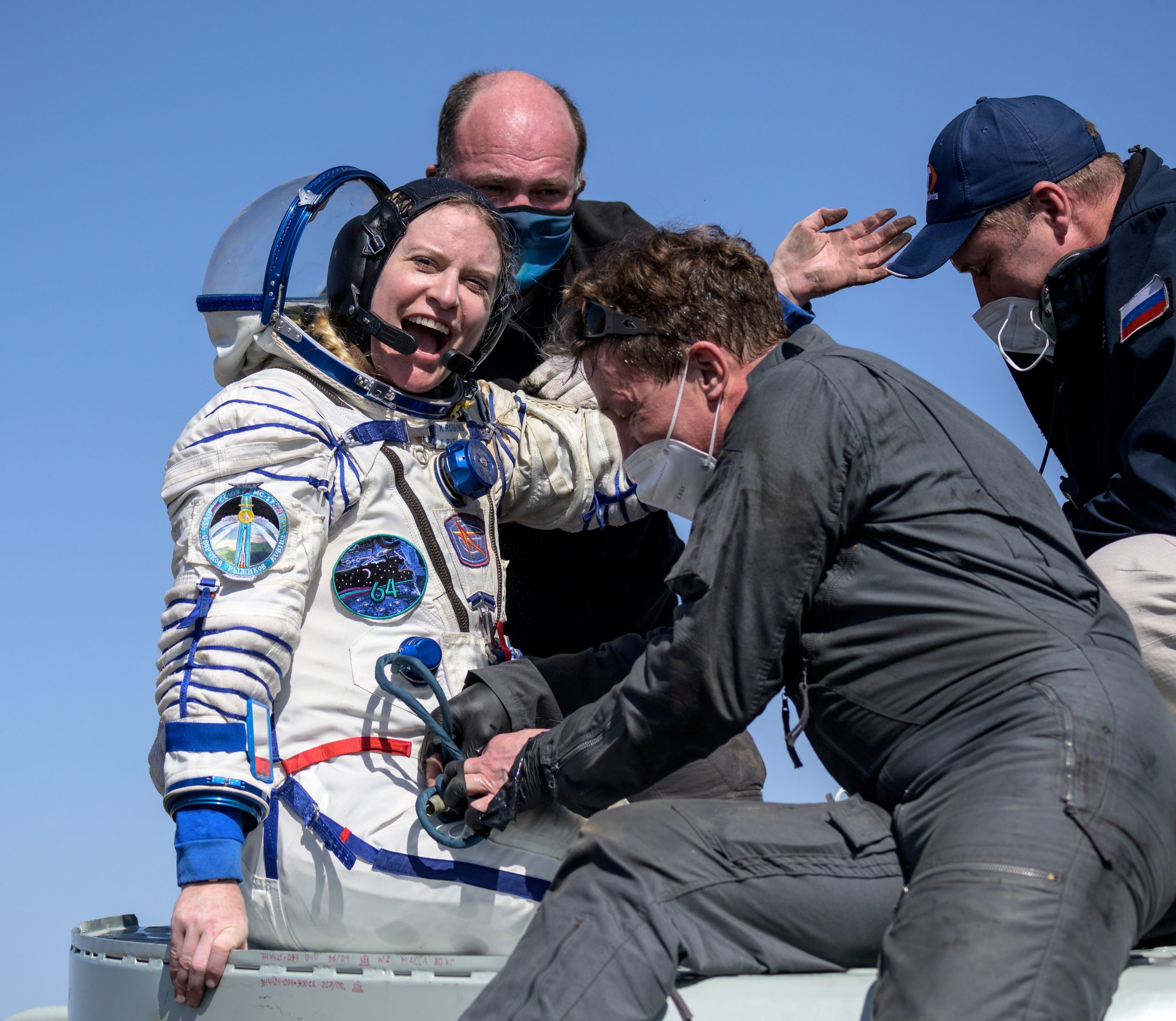Three Members of the ISS Crew Returned to Earth