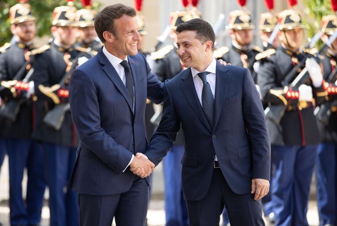 Zelensky on an Official Visit to France