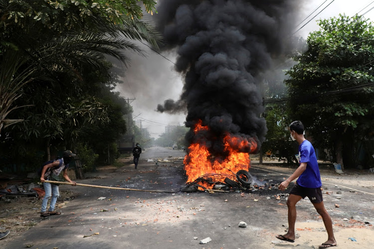 A Bomb Blast in Myanmar Kills Two People