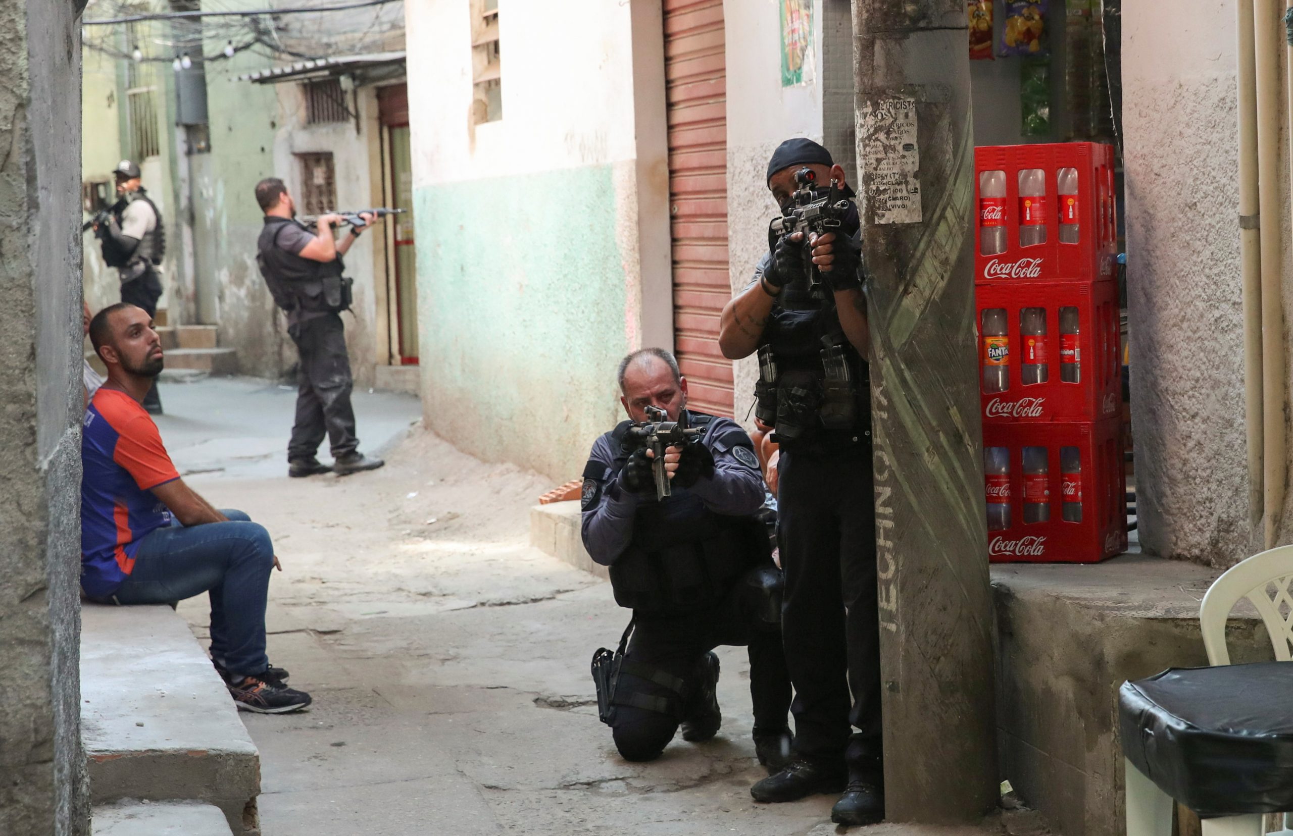 Shootout in Rio de Janeiro