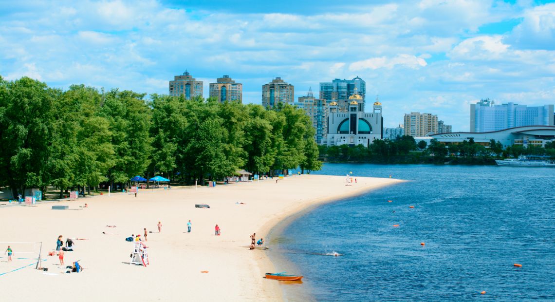 Start of the Beach Season in Kyiv