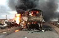 Two Buses Were Blown up by Mines in Afghanistan