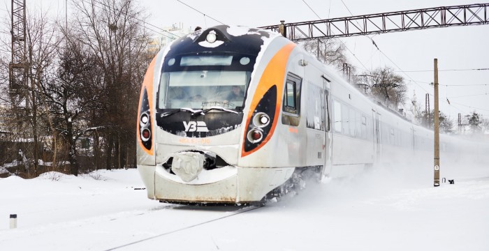 Ukrzaliznytsia Launches Electric Train with Bicycle Cars
