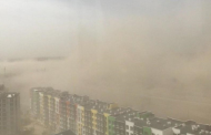 A Dust Storm From Russia Covered the Left Bank of Ukraine