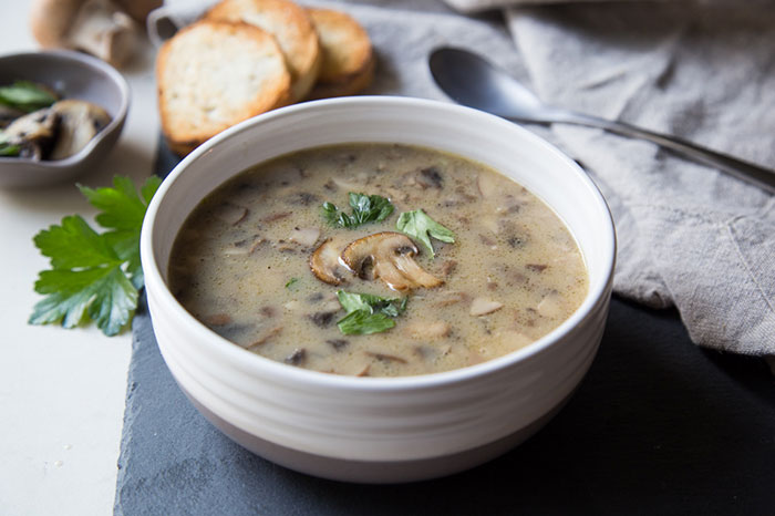 A Simple Recipe for a Delicious Soup With Wild Mushrooms