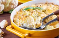 Cauliflower Baked With Cheese