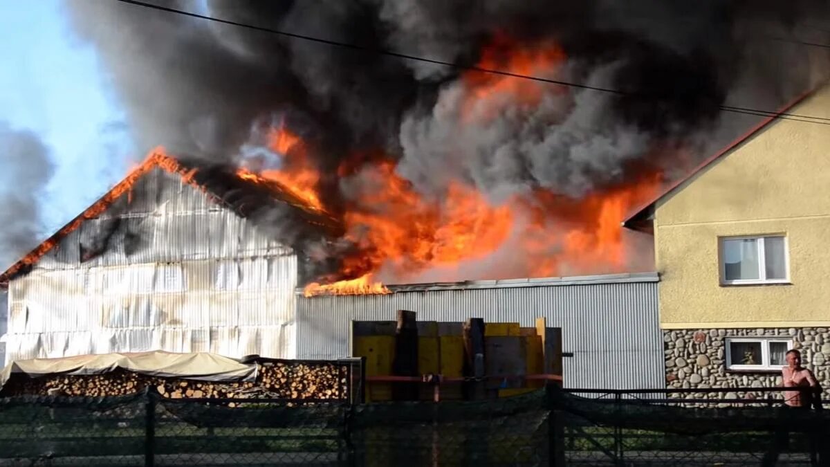 Fire in Poland Destroyed More Than 40 Homes