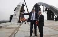 Klitschko Shows How to Build the Podolsk-Voskresensky Bridge