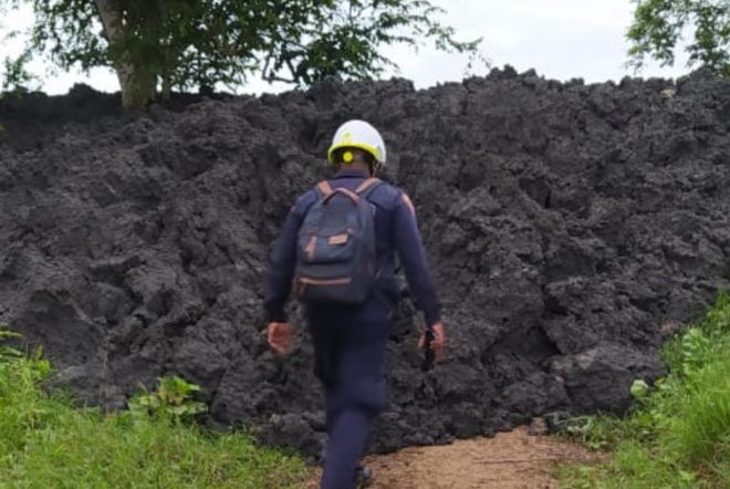 Mud Volcano Powerfully Erupted in Colombia