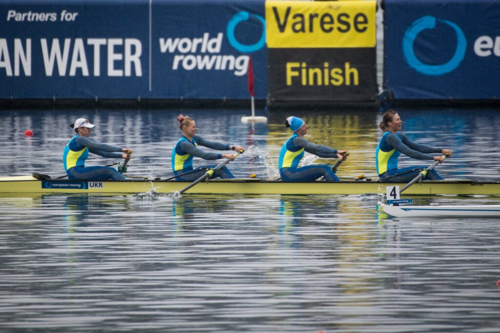 New Eight Medals for Ukraine at the European Rowing Championships