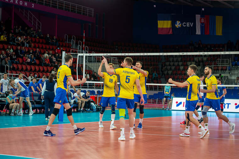The National Team of Ukraine Reached the Final of the Golden Euroleague in Volleyball
