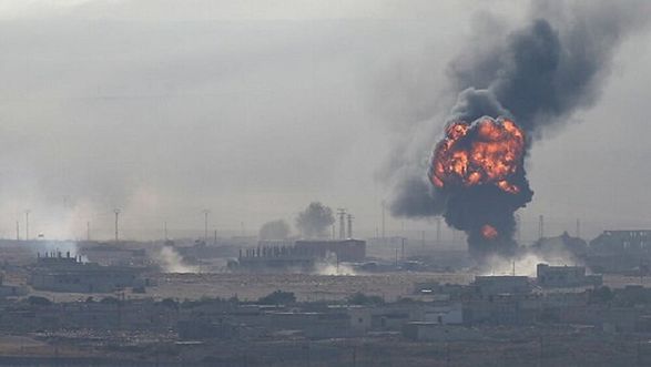 A US Missile Strike on a US Military Base in Syria