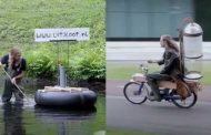 A Young Inventor Develops a Motorcycle That Runs on Swamp Fuel