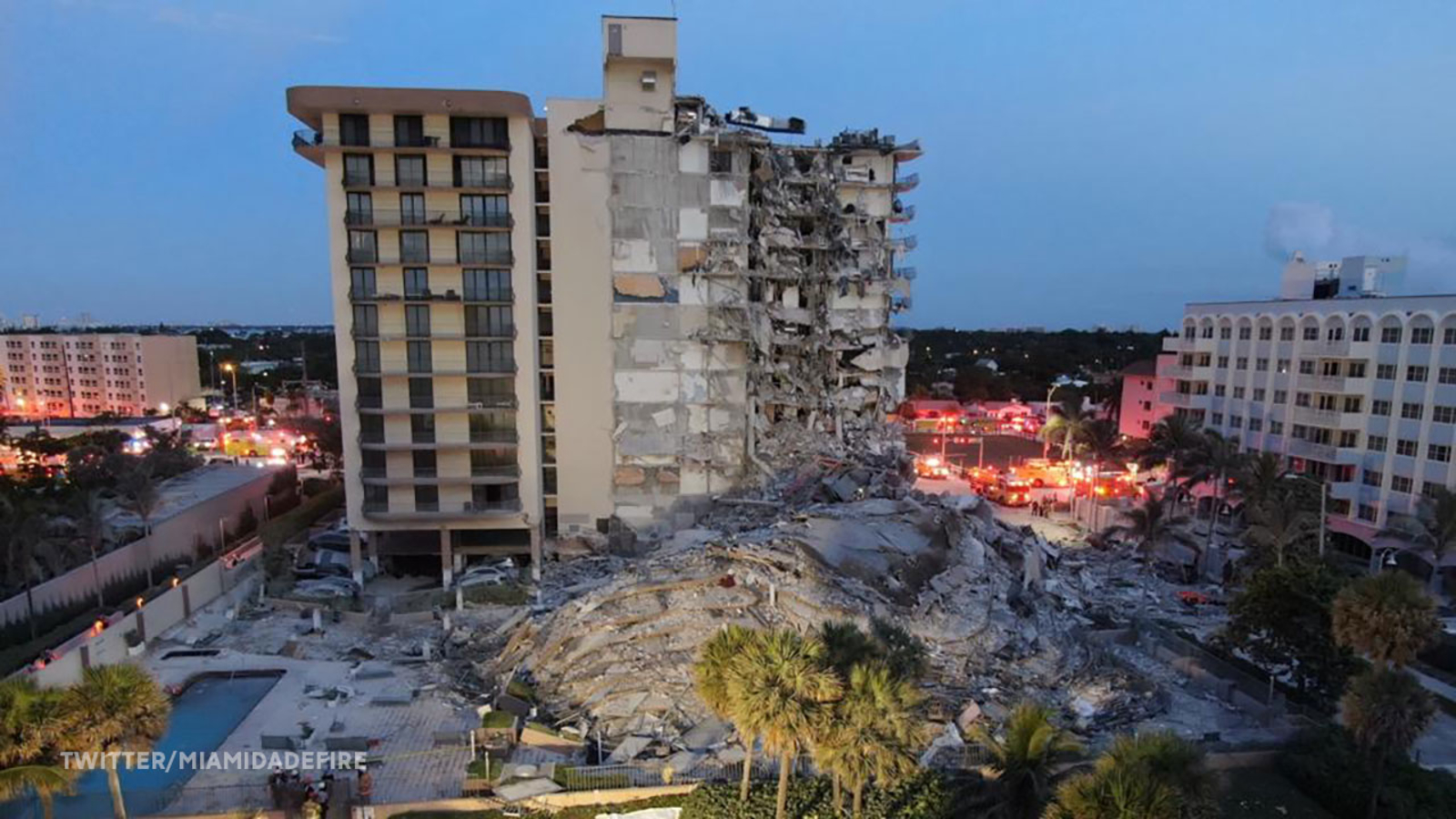 An Explosion Destroyed a Part of a House in Florida