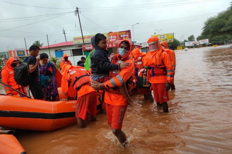 Heavy Rains Killed 110 People in Western India
