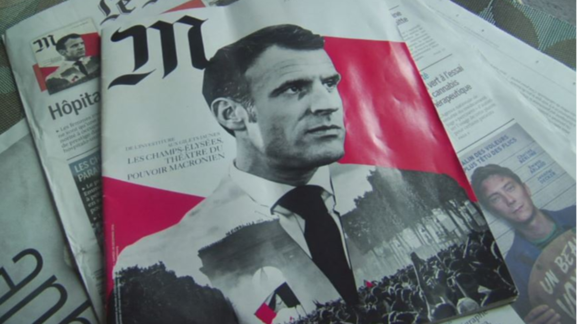 Macron Complained to the Author, Who Portrayed Him as Hitler