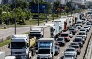 Monday in Kyiv Began With Traffic Jams