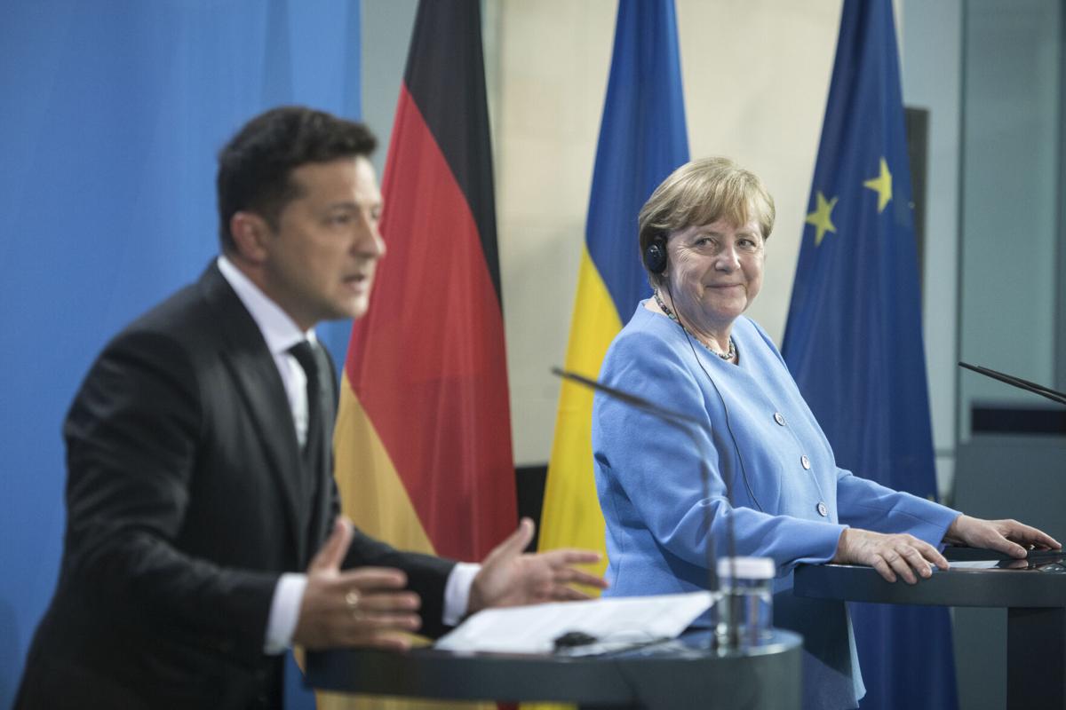 The Meeting Between Zelensky and Merkel Lasted More Than 4 Hours