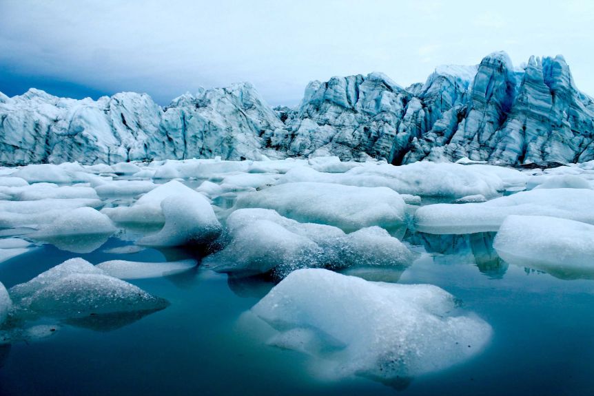 This Week in Greenland There Was a Massive Melting of Glaciers