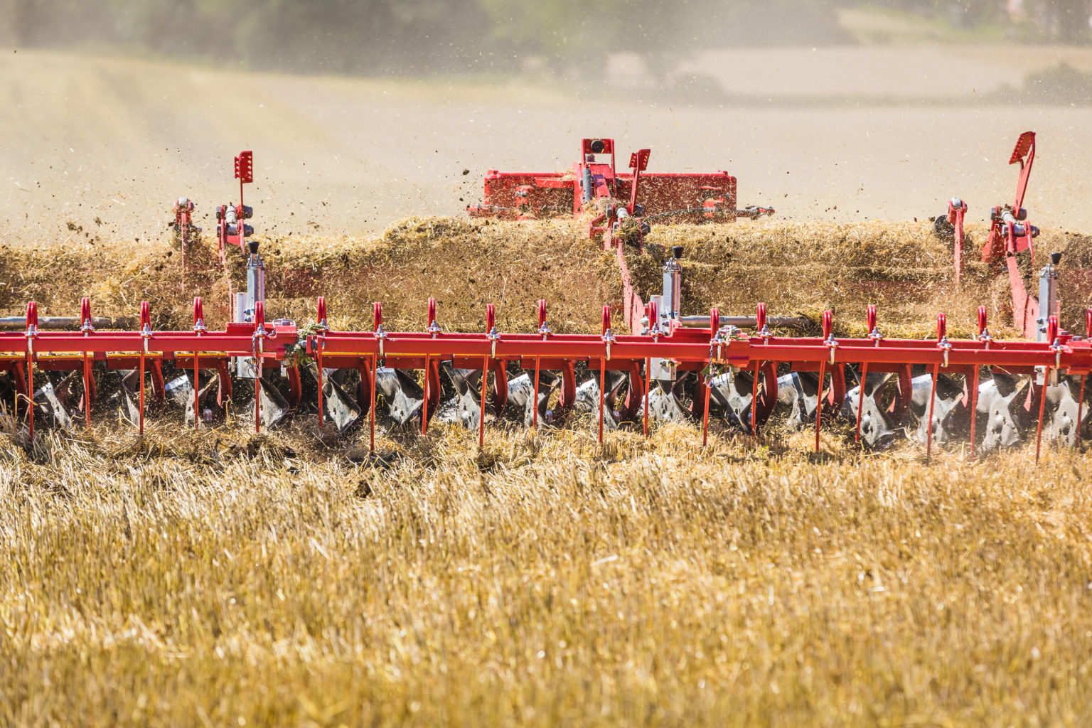 Väderstad Harrow for Better Straw Redistribution