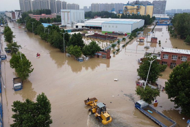 China Suffers From Floods