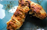 Eggplant Stuffed With Two Types of Cheese