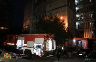 In the Dnieper, Firefighters Rescued a Man From a Burning Apartment