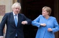 Merkel and Johnson Discussed Strategy for Afghanistan