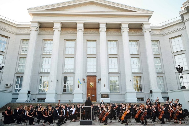 The First Concert Overture to Be Performed in the Open Air Was Created for the Anniversary of Ukraine's Independence