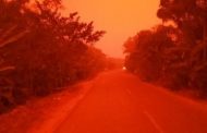 The Sky Turned Red Due to Smoke From Forest Fires in Yakutia