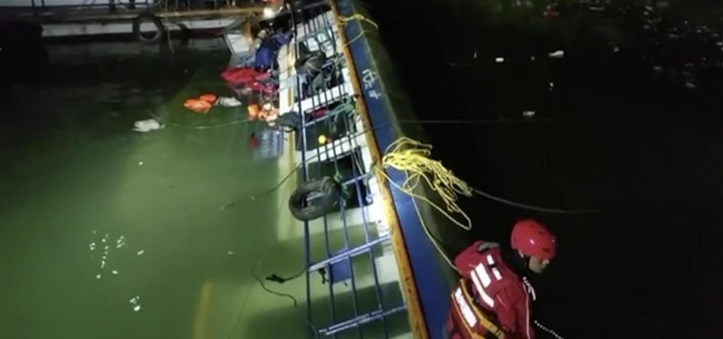 A Passenger Ship Capsized in China, Killing Eight People