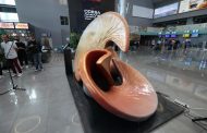 A Sculpture Depicting the Sounds of the City Was Unveiled at Odessa Airport